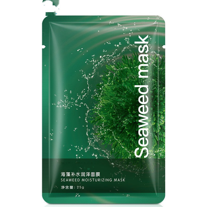 Seaweed Extract Moisturizing Facial Mask - Pore Minimizing Hydration Sheet Mask | Skin Care Winter
