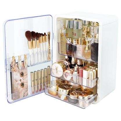 Light Luxury Desktop Cosmetics Storage Box – Makeup Organizer💄✨ - GM Traders