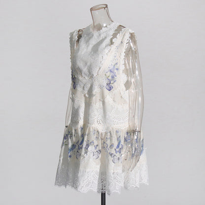 Short Sleeveless Printed Dress Women - GM Traders