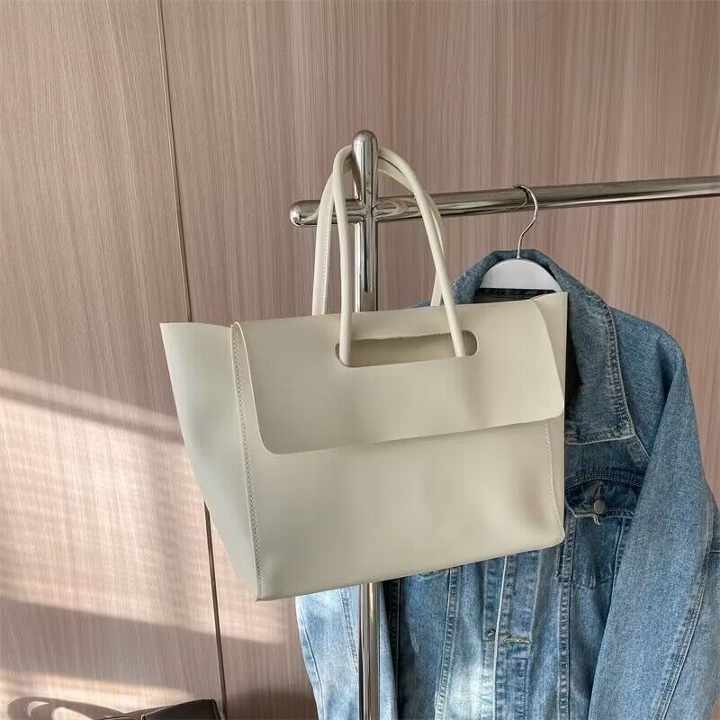 Fashion Women Shoulder Bags Large Capacity Handbags Simple Retro Tote Bags Solid Color Famous Brand High Quality Bags - GM Traders