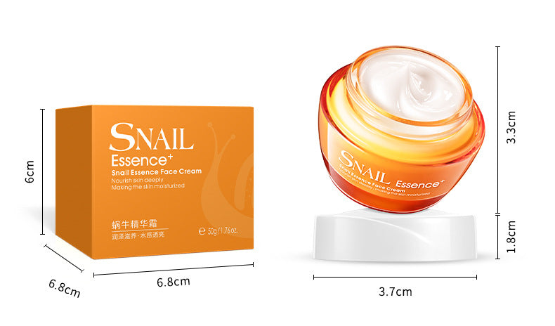 Lacco Snail Essence Facial Moisturizing Cream Lotion - Intense Hydration Skin Care | Skin Care Winter
