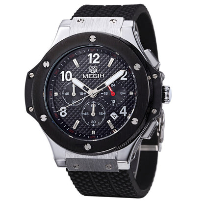 Watches Men Luxury Quartz Wrist Watch Male Sports Military Chronograph Watches - GM Traders