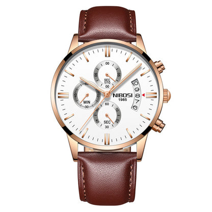 Men Watch Chronograph Sport Mens Watches Top Brand Luxury Waterproof Full Steel Quartz Gold Clock Men Relogio Masculino - GM Traders