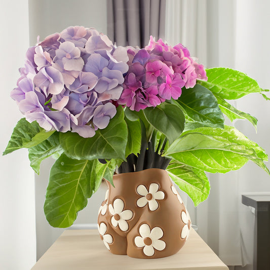 Creative Resin Body Art Flowerpot Home