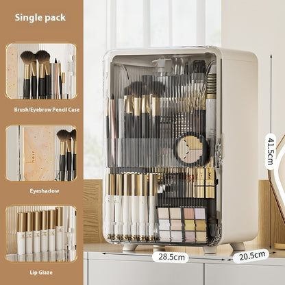 Light Luxury Desktop Cosmetics Storage Box – Makeup Organizer💄✨ - GM Traders
