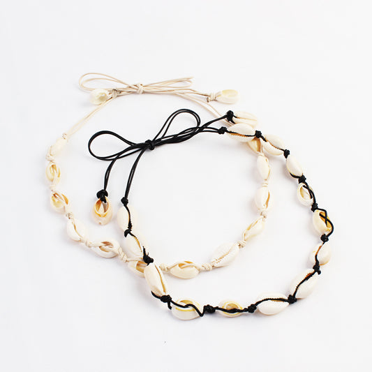 Casual Item Hand-made Shell Short Clavicle Necklace - GM Traders