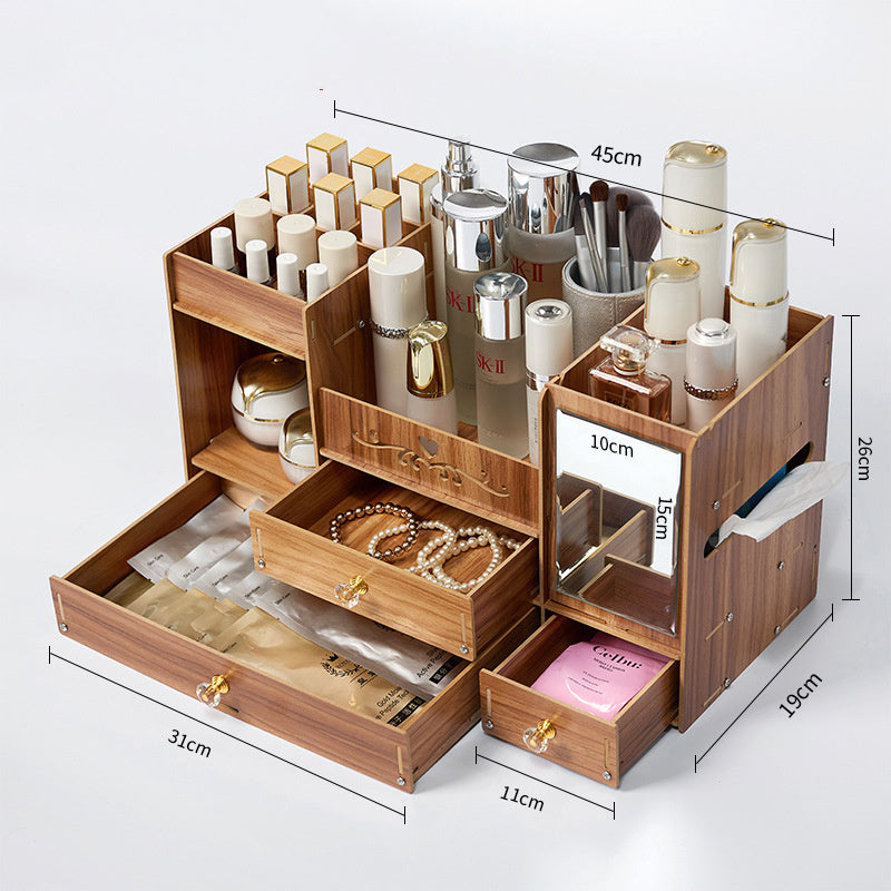 Skin Care Desktop Dresser Lipstick Brush Rack