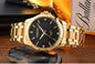 “Men’s & Women's Luxury Gold Watch – Stainless Steel Dress Timepiece” ⌚✨ - GM Traders