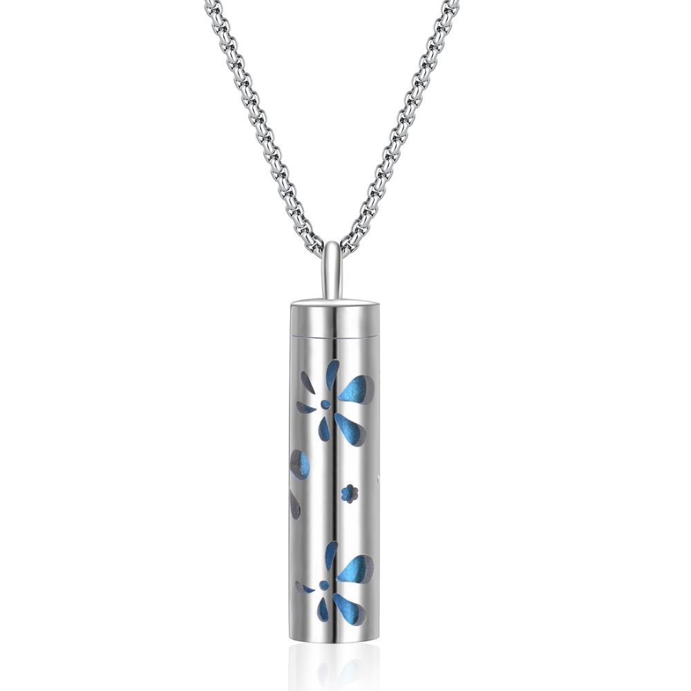 Aromatherapy Pendant Perfume Bottle Stainless Steel Item - GM Traders