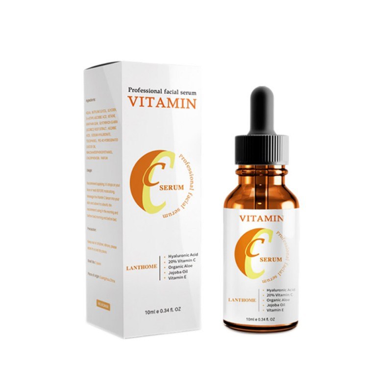Vitamin C & Hyaluronic Acid Facial Serum - Anti-Aging Whitening Essence & Dark Spot Corrector | Skin Care Winter
