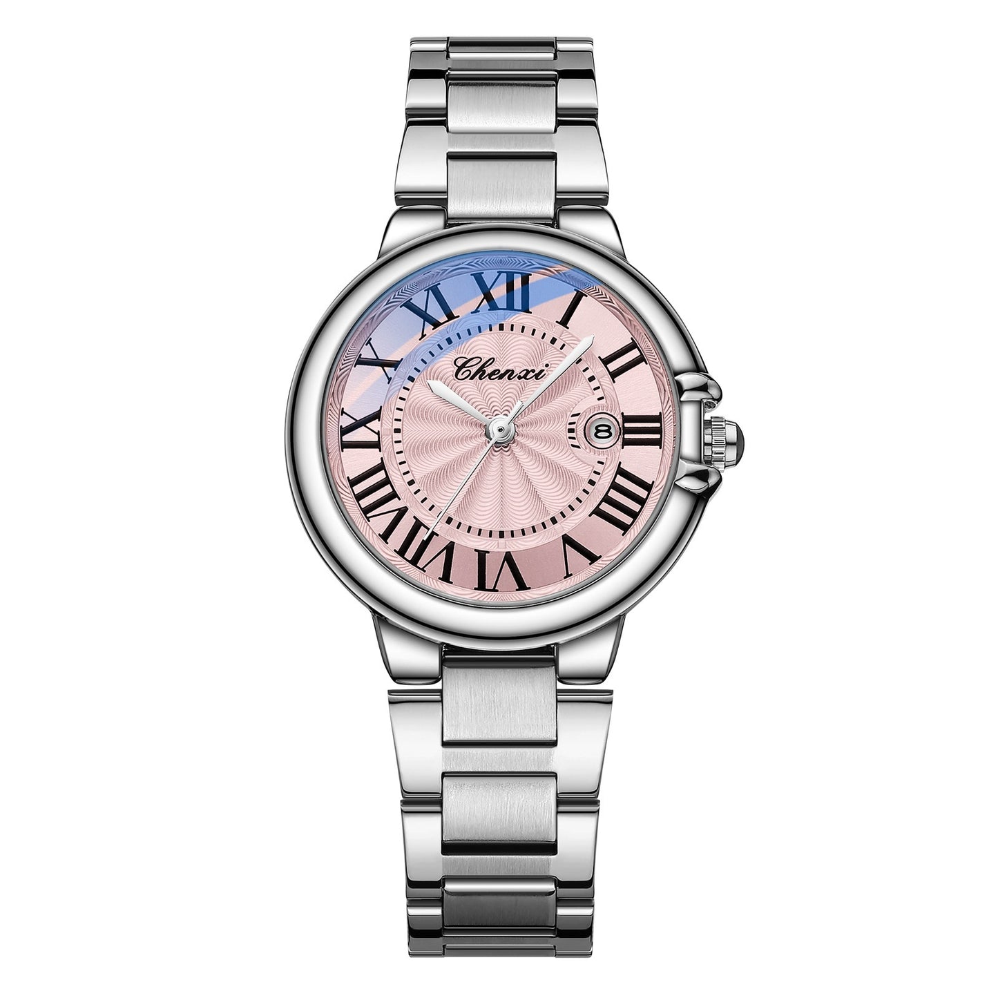 Roman Couple Watches – Steel Band, Waterproof & Luminous Classic Design” ⌚✨ - GM Traders