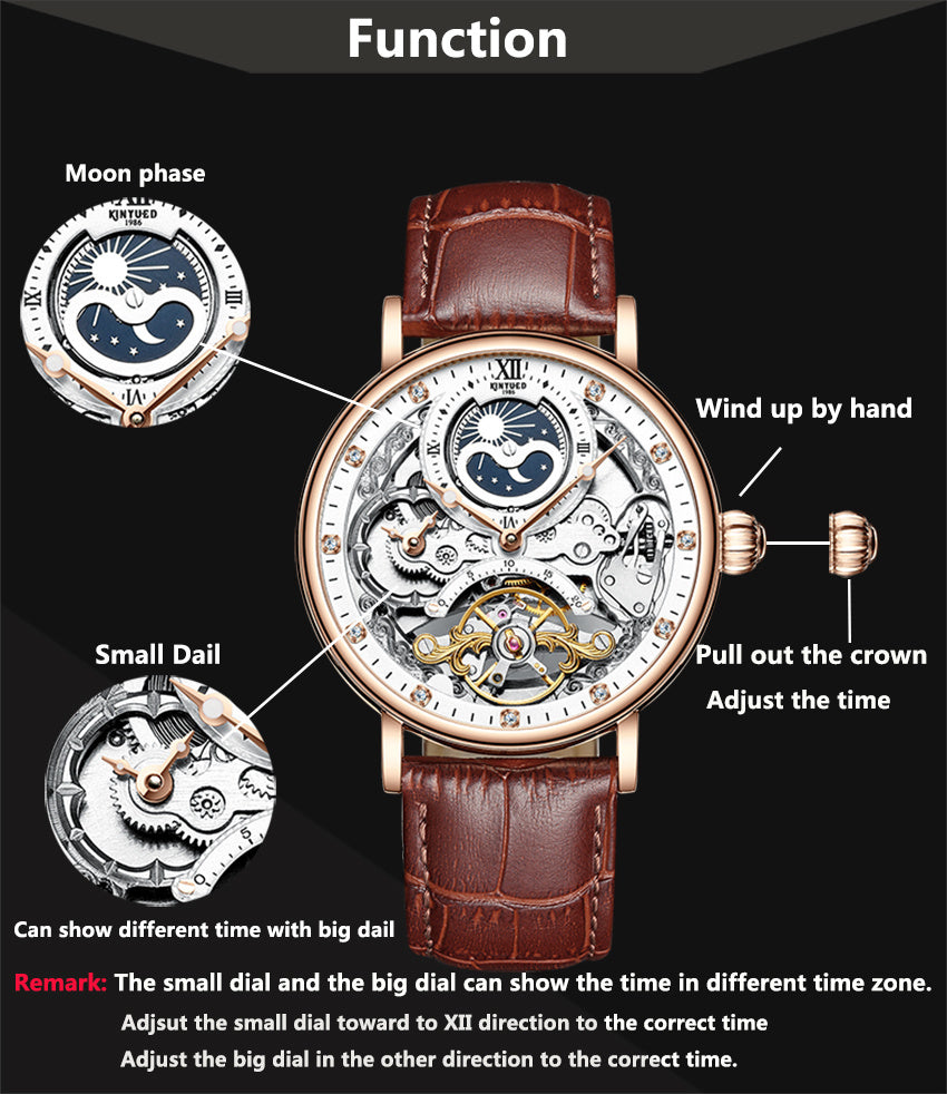 KINYUED New Mechanical Watches - GM Traders