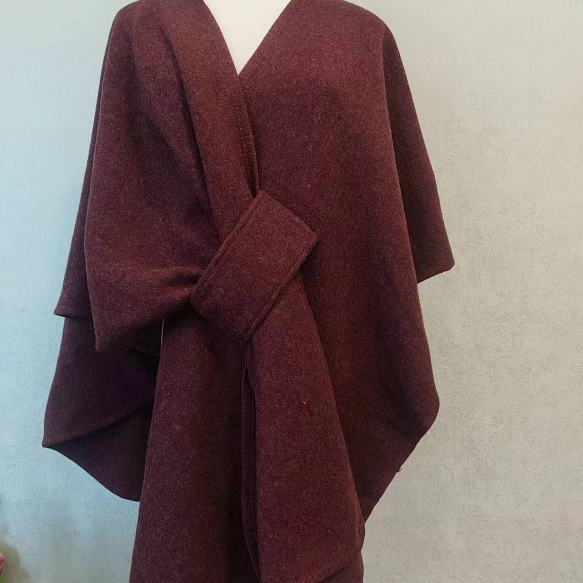 Knitted Cardigan Cape And Shawl