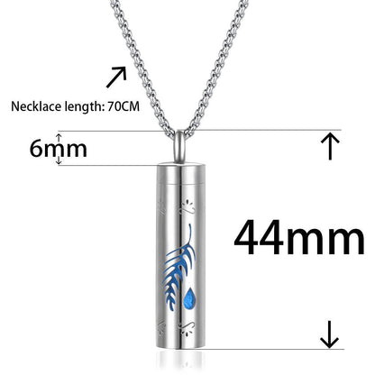 Aromatherapy Pendant Perfume Bottle Stainless Steel Item - GM Traders