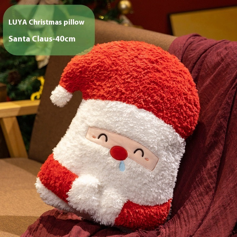 Christmas Tree Plush Pillow – Festive Holiday Decorative Gift Doll