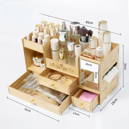 Skin Care Desktop Dresser Lipstick Brush Rack
