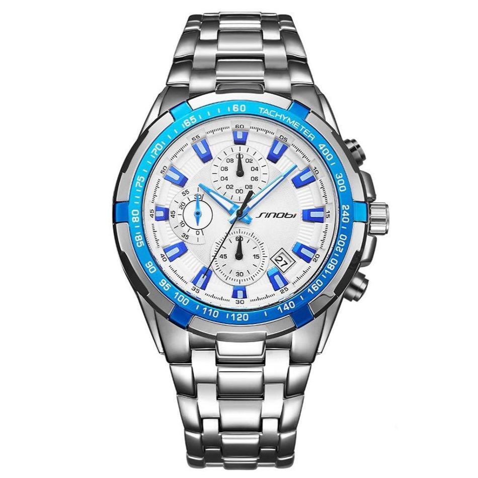 Watches Men's Business Casual Multi-Function Sports Watch Quartz Watch - GM Traders