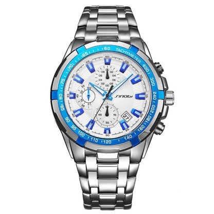 Watches Men's Business Casual Multi-Function Sports Watch Quartz Watch - GM Traders