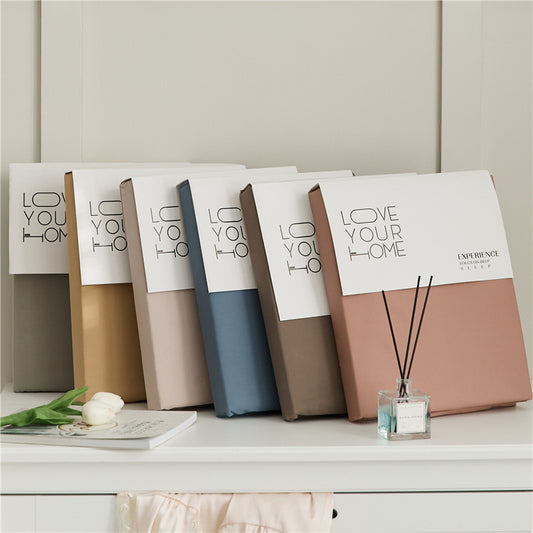 Simple Long-staple Cotton Single-item Fitted Sheet - GM Traders