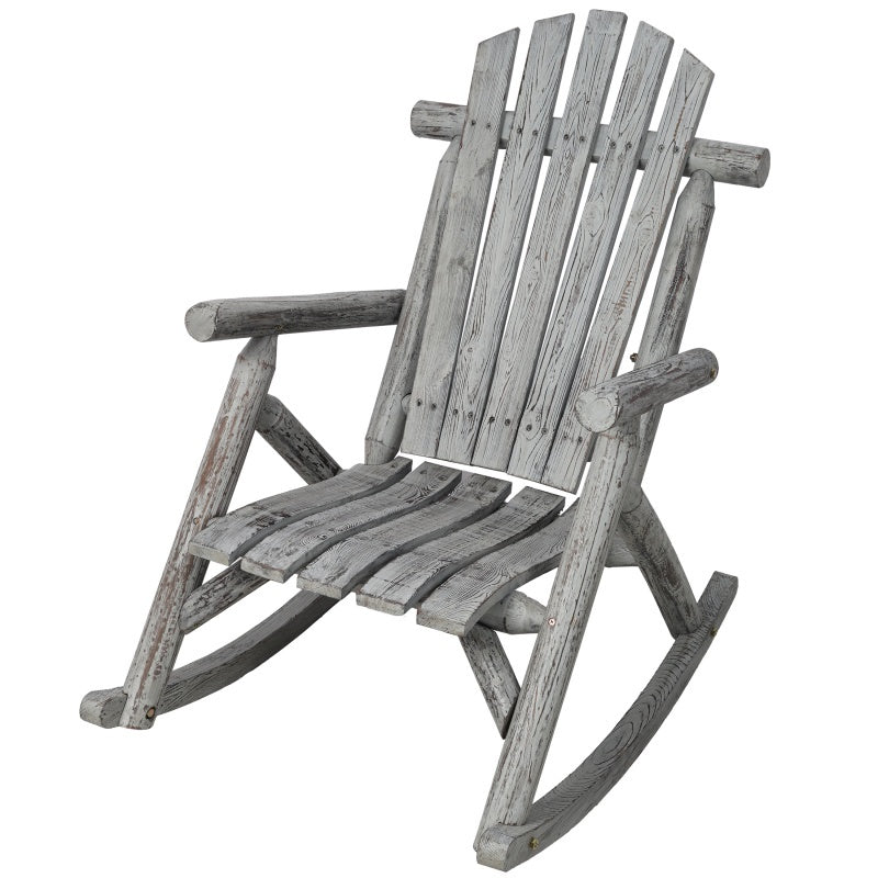Wooden Porch Rocking Chair, Durable Wooden Porch Rocking Chair, Cedar Rocking Chair, Banned Platform Temu - GM Traders