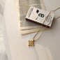 Clavicle chain sweater chain gold coin item coin necklace - GM Traders