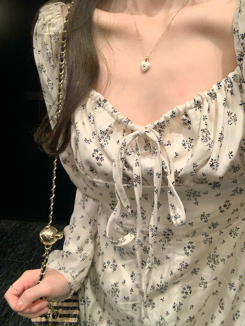 French Floral Dress For Women - GM Traders