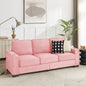 83.86Corduroy Fabric Sofa,Modern Compressed Couch,3-Seater Sofa, Furniture For Living Room,Bedroom,office - GM Traders