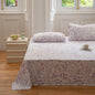 Cotton Printed Bed Sheet Single Item Pastoral Style Flower Single Piece - GM Traders