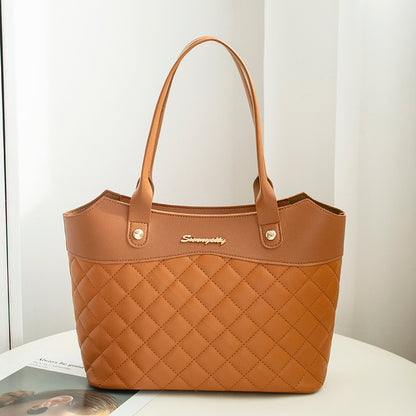 Women’s Rhombus Handbag – Shoulder & Crossbody Shopping Bag - GM Traders