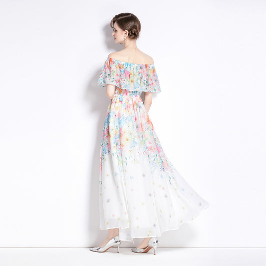 Split Chiffon Dress Women - GM Traders