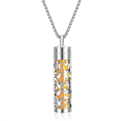 Aromatherapy Pendant Perfume Bottle Stainless Steel Item - GM Traders