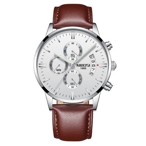 Men Watch Chronograph Sport Mens Watches Top Brand Luxury Waterproof Full Steel Quartz Gold Clock Men Relogio Masculino - GM Traders