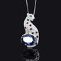 Pendant Leopard Elegant Necklace Women's