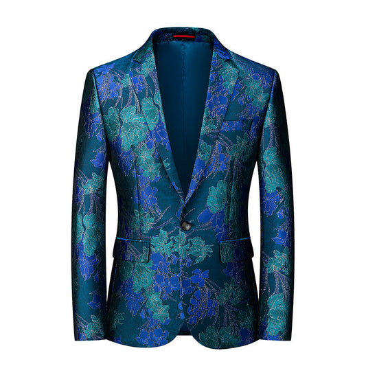 Men’s Jacquard Suit – Formal Wear for Wedding, Best Man & MC - GM Traders