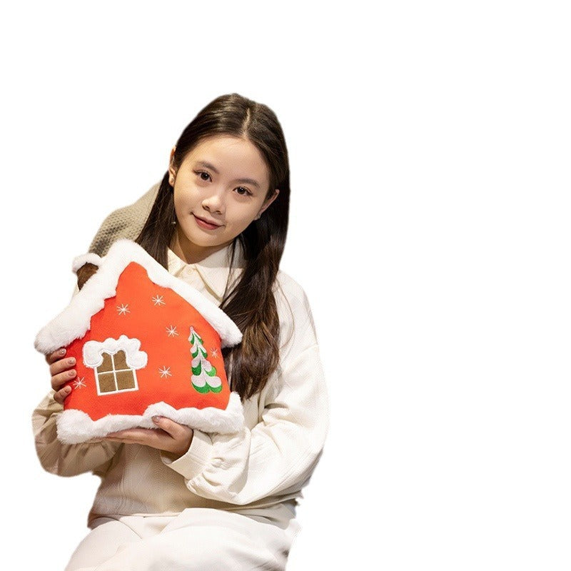 Christmas Tree Plush Pillow – Festive Holiday Decorative Gift Doll