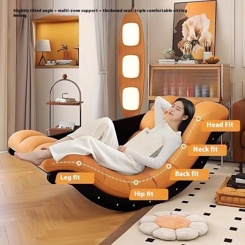 Multifunctional Single Rocking Chair Banana Sofa Recliner - GM Traders