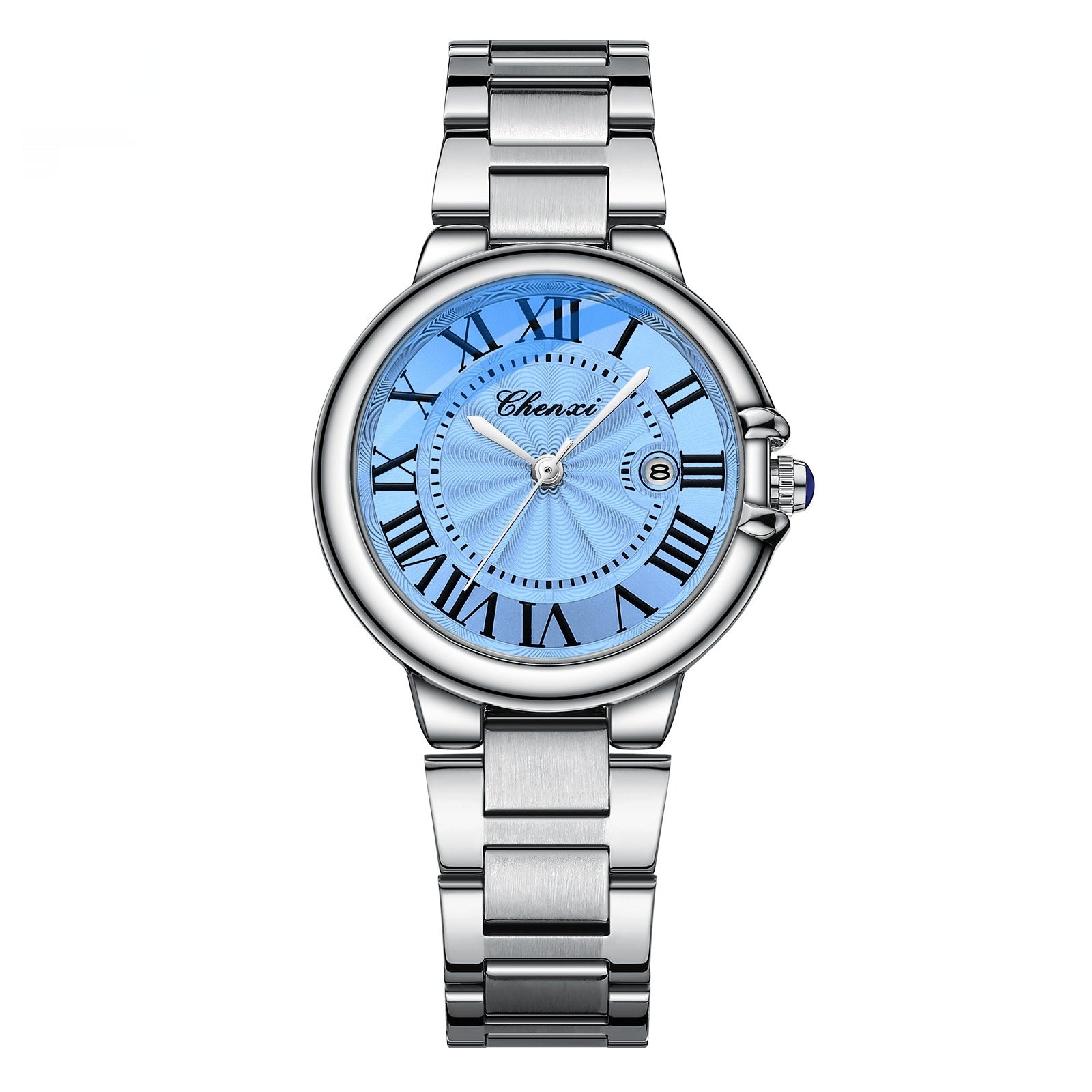 Roman Couple Watches – Steel Band, Waterproof & Luminous Classic Design” ⌚✨ - GM Traders