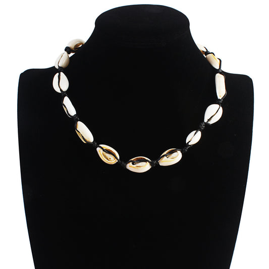 Casual Item Hand-made Shell Short Clavicle Necklace - GM Traders