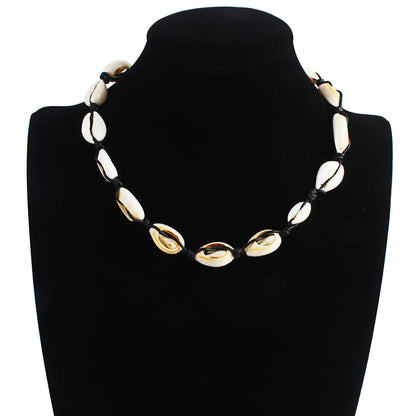 Casual Item Hand-made Shell Short Clavicle Necklace - GM Traders