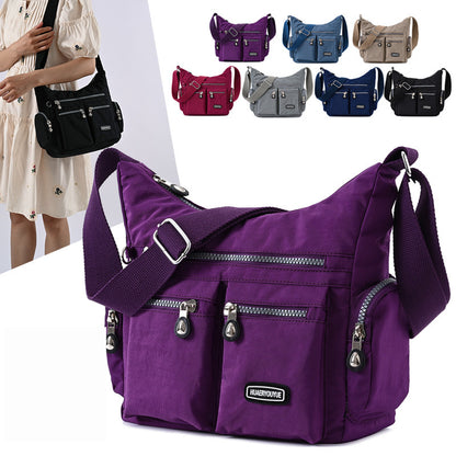 Women Shoulder Bags Multiple Pockets Waterproof Crossbody Bags - GM Traders