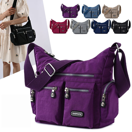 Women Shoulder Bags Multiple Pockets Waterproof Crossbody Bags - GM Traders