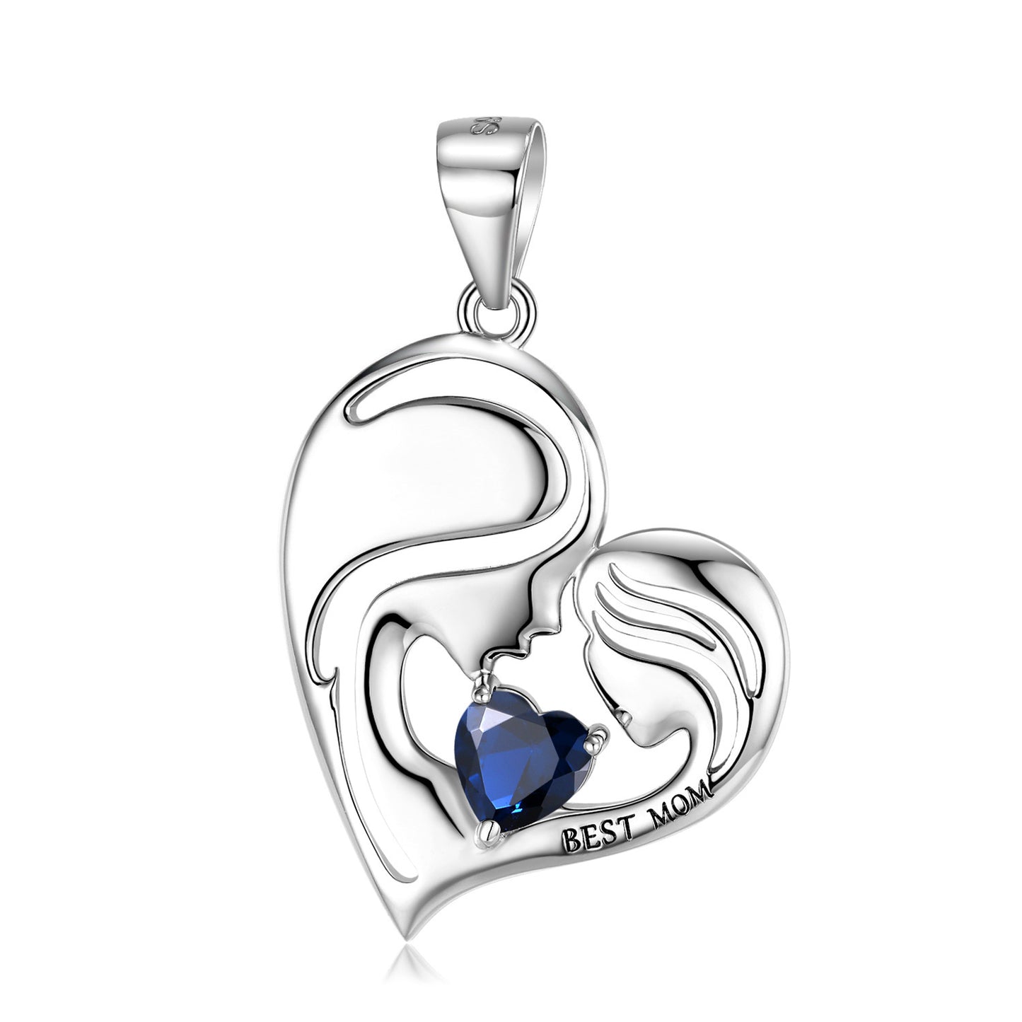 S925 Sterling Silver Best Mom Necklace Mother's Day Series Necklace - GM Traders