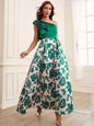 Elegant Digital Printing Dress Women - GM Traders