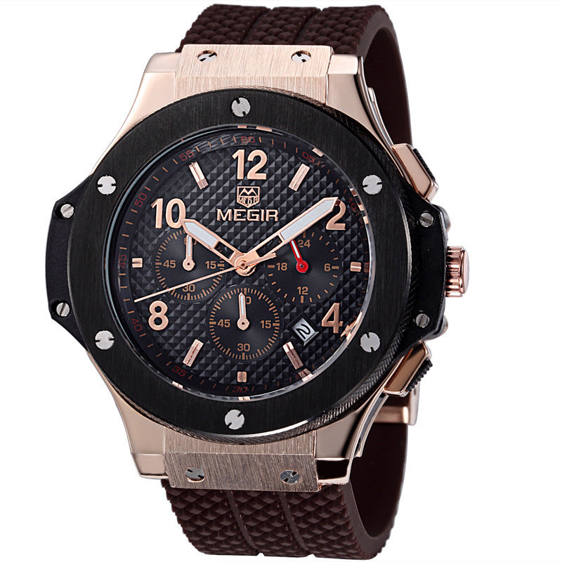 Watches Men Luxury Quartz Wrist Watch Male Sports Military Chronograph Watches - GM Traders