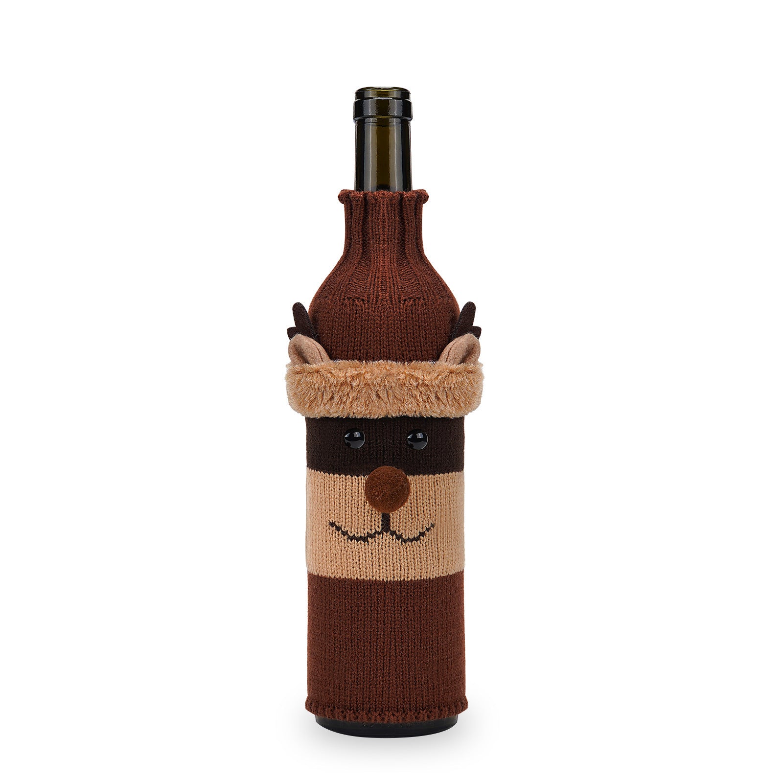 Christmas Bottle Cover – Home Fashion Simple Holiday Decoration for Wine & Bottles