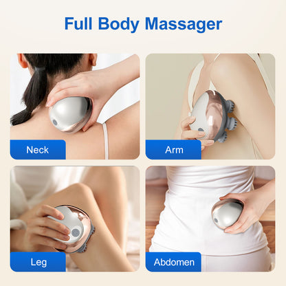 Hair Relaxation Tool 3D Massage Comb Smart Scalp Massager Relieves Fatigue Essential For Home And Office Rechargeable Massager - GM Traders