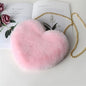 Love Bags For Women Plush Chain Shoulder Bags Valentine's Day Party Bag - GM Traders