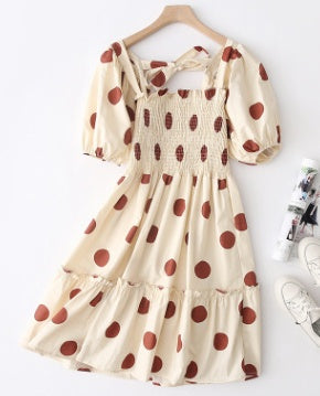 Vintage Dot Women Dress - GM Traders