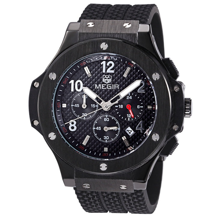 Watches Men Luxury Quartz Wrist Watch Male Sports Military Chronograph Watches - GM Traders