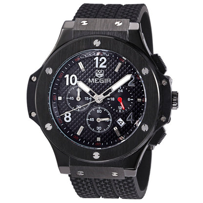 Watches Men Luxury Quartz Wrist Watch Male Sports Military Chronograph Watches - GM Traders